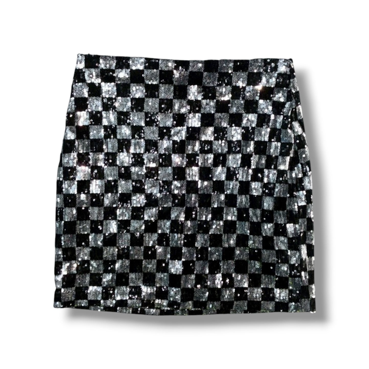 Checkered Mini Skirt