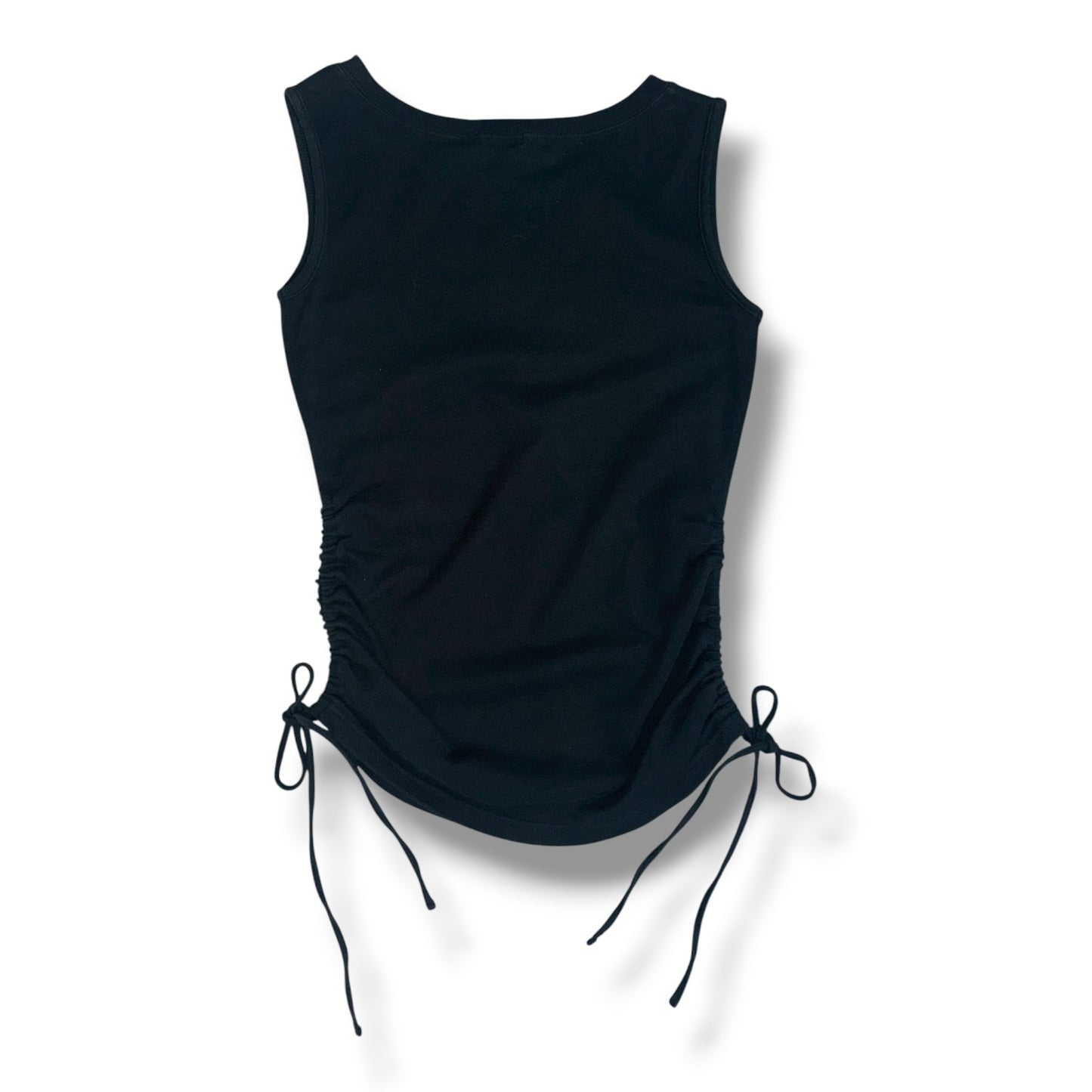 Studded Ruched Tank Top