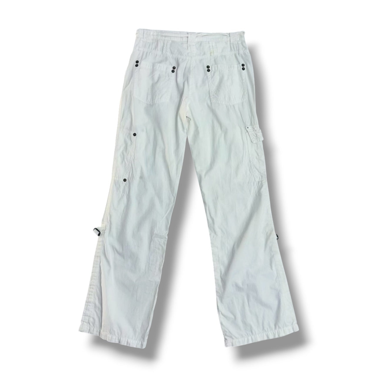 White Cargo Pants