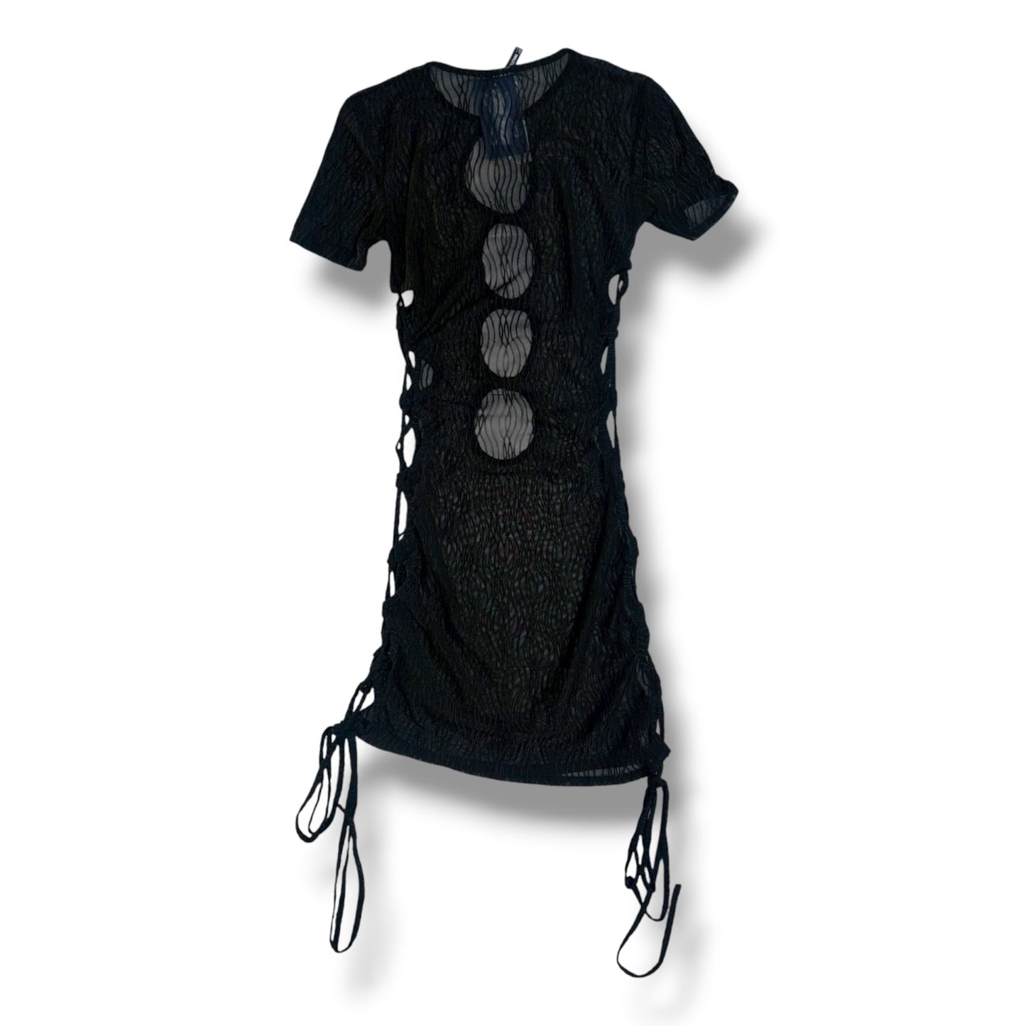 Mesh Cut-Out Dress