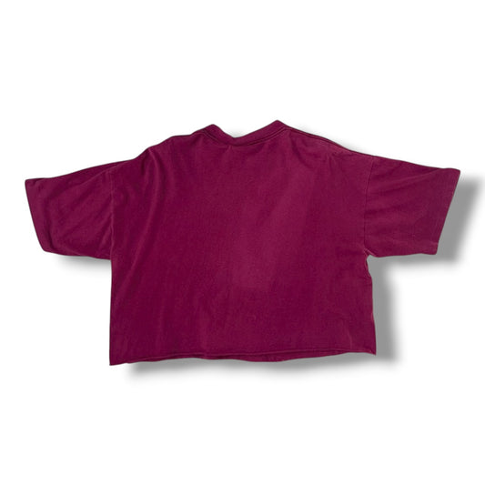 "FASHION VICTIM" Alien Cropped T-Shirt