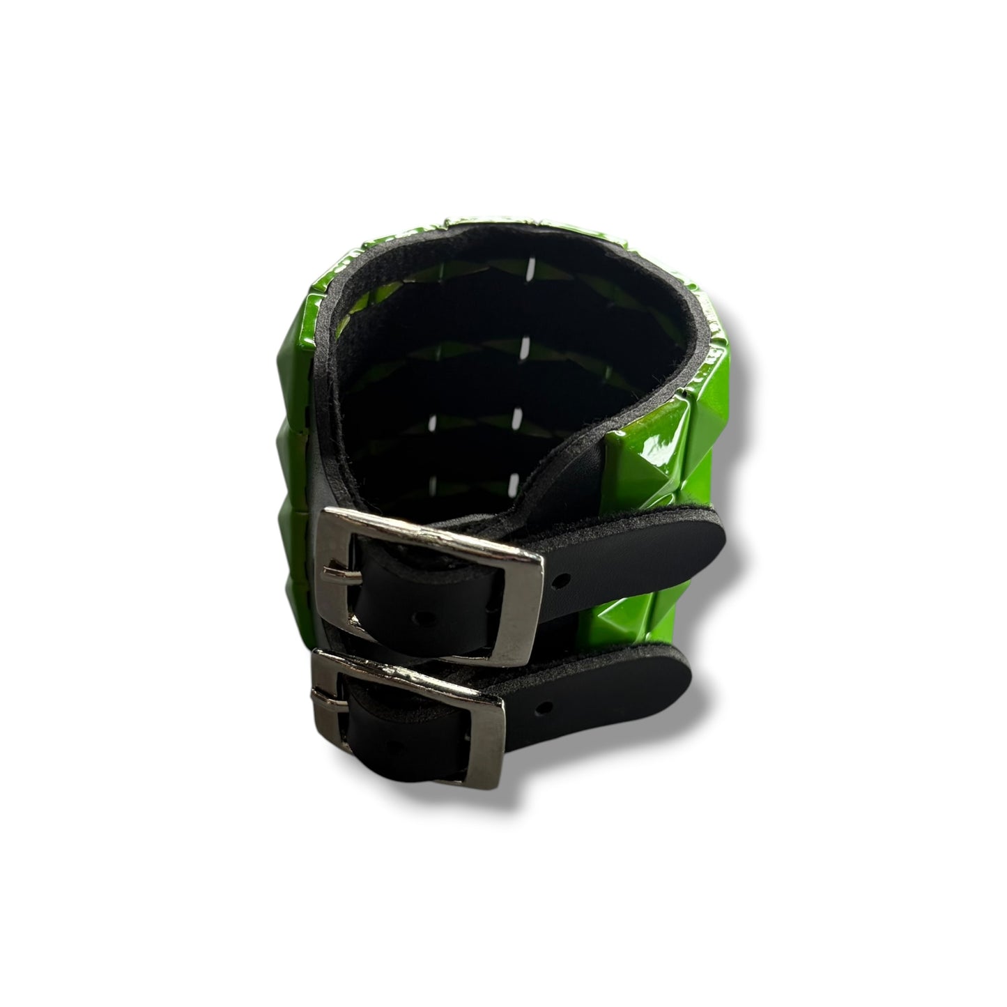 Green 4-Row Wide Bracelet