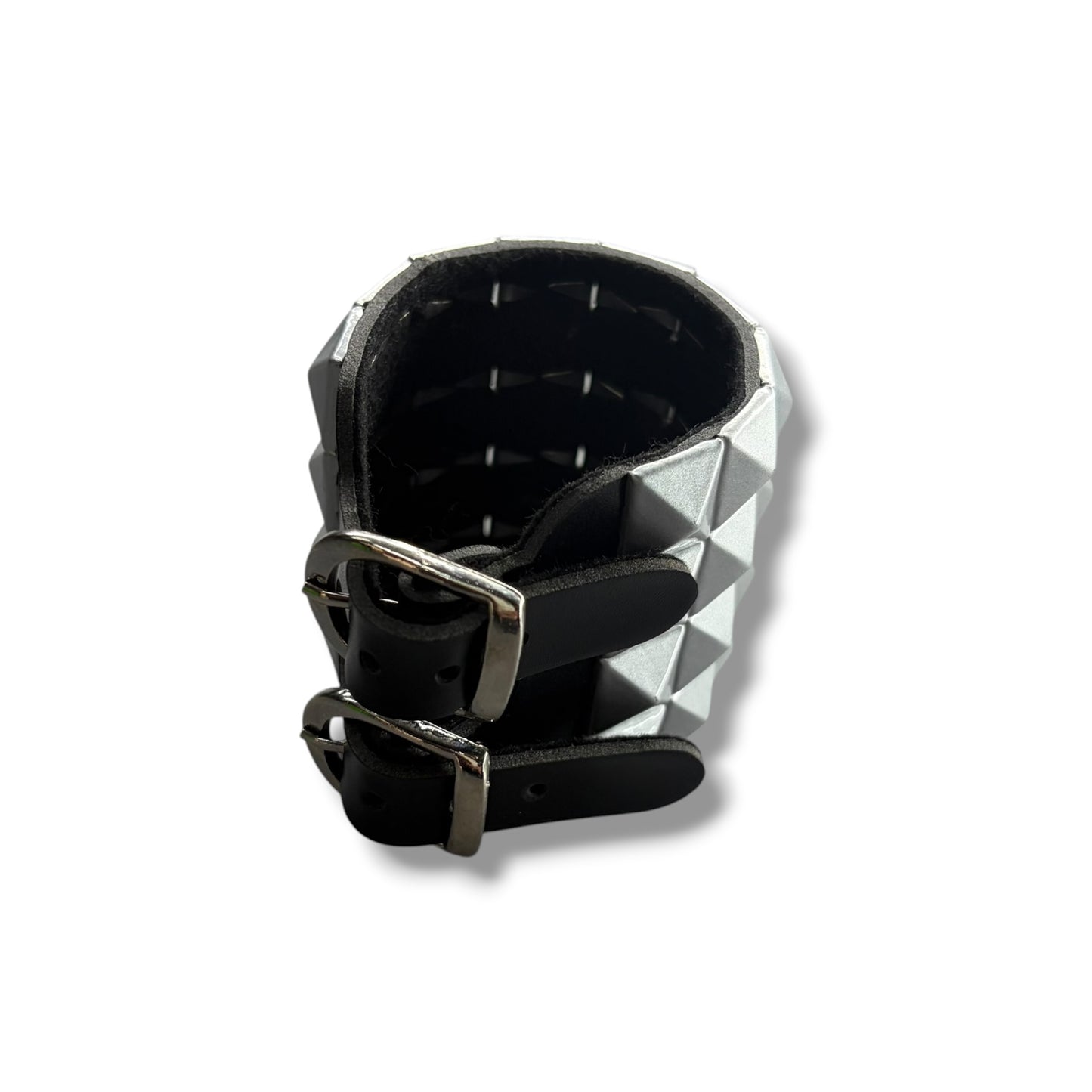 Silver 4-Row Wide Bracelet