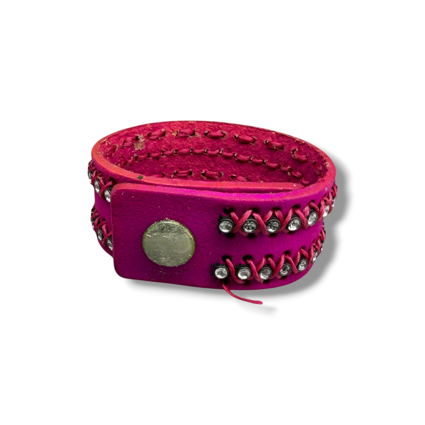 CRYSTAL ROCK BRACELET PURPLE