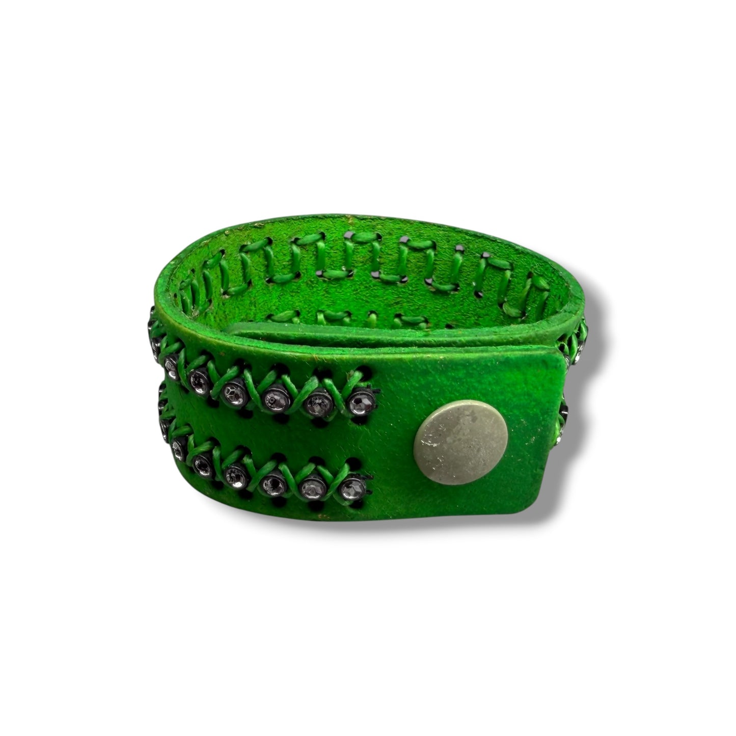 CRYSTAL ROCK BRACELET GREEN