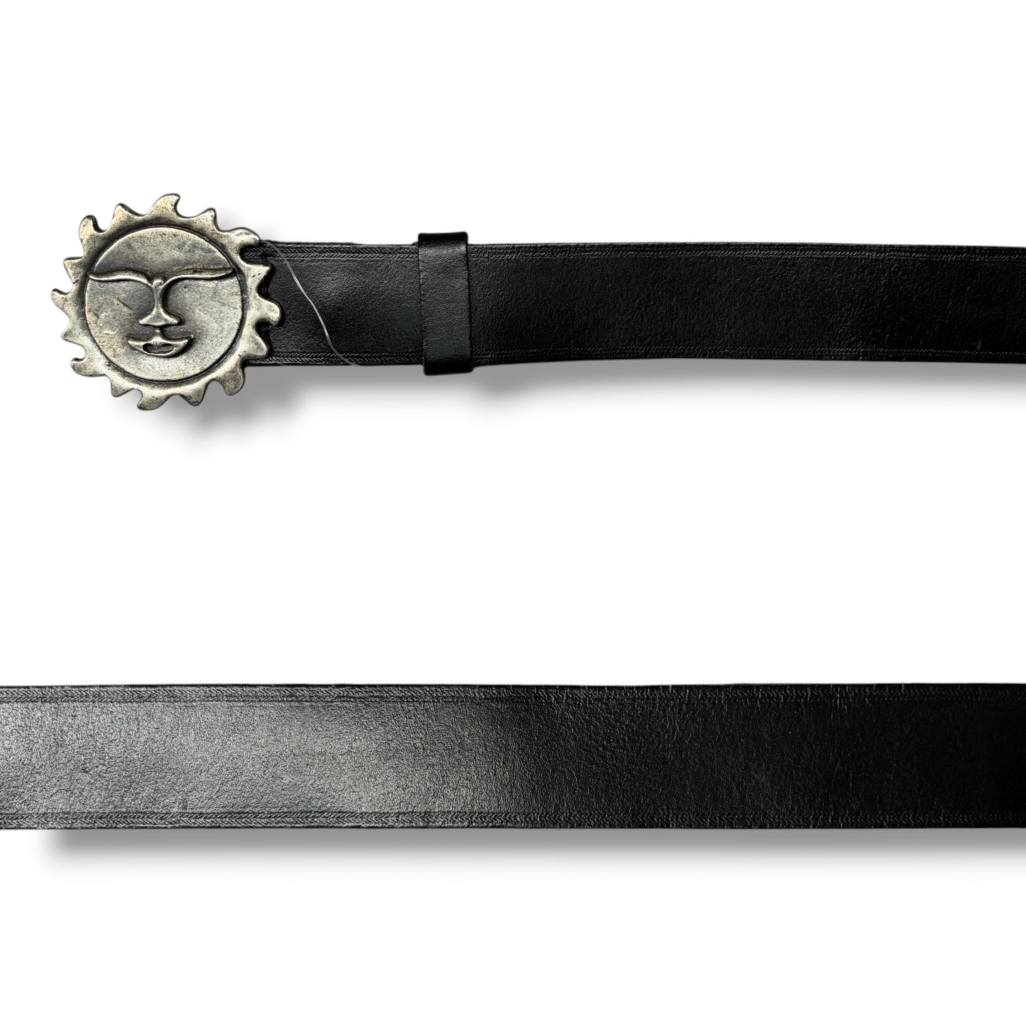 Sun Face Buckle Belt