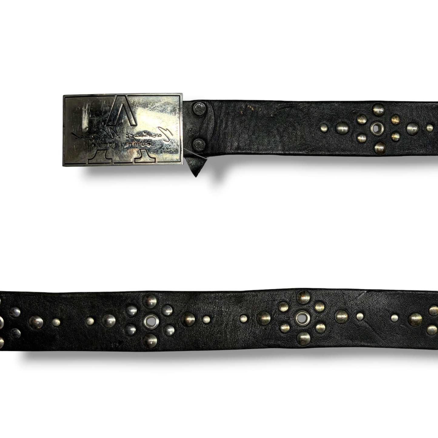 Studded Leather Belt