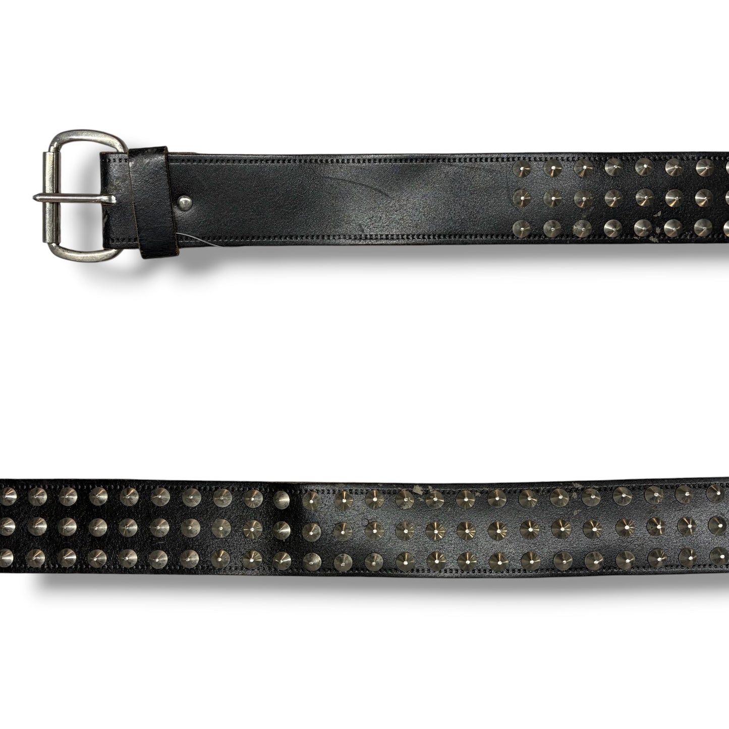 3-Row Cone Studded Belt