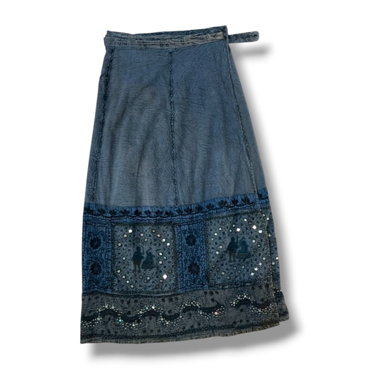 Boho Wrap Maxi Skirt