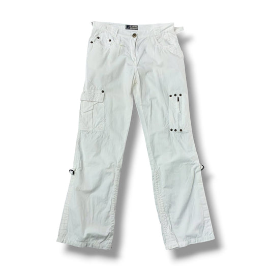 White Cargo Pants