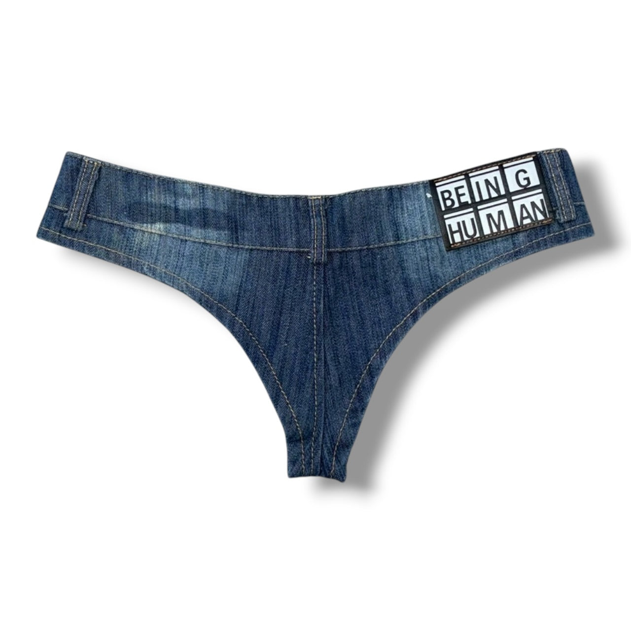 Denim Thong Underwear