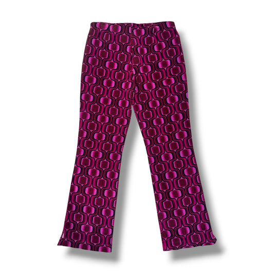 Geometric Flare Pants
