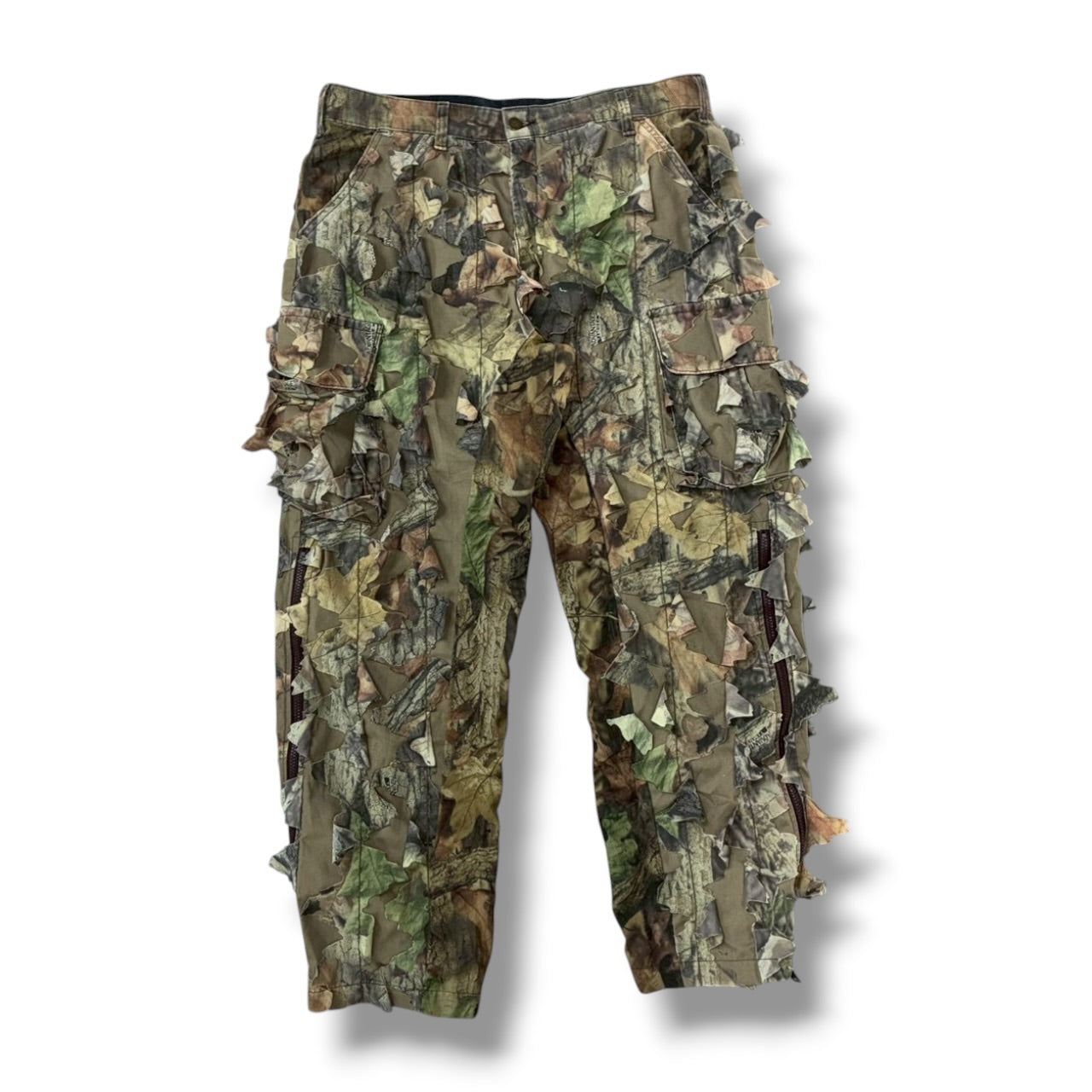 3D Leafy Camo Cargo Pants