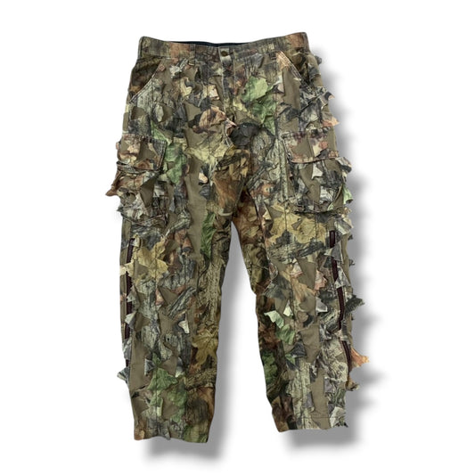3D Leafy Camo Cargo Pants