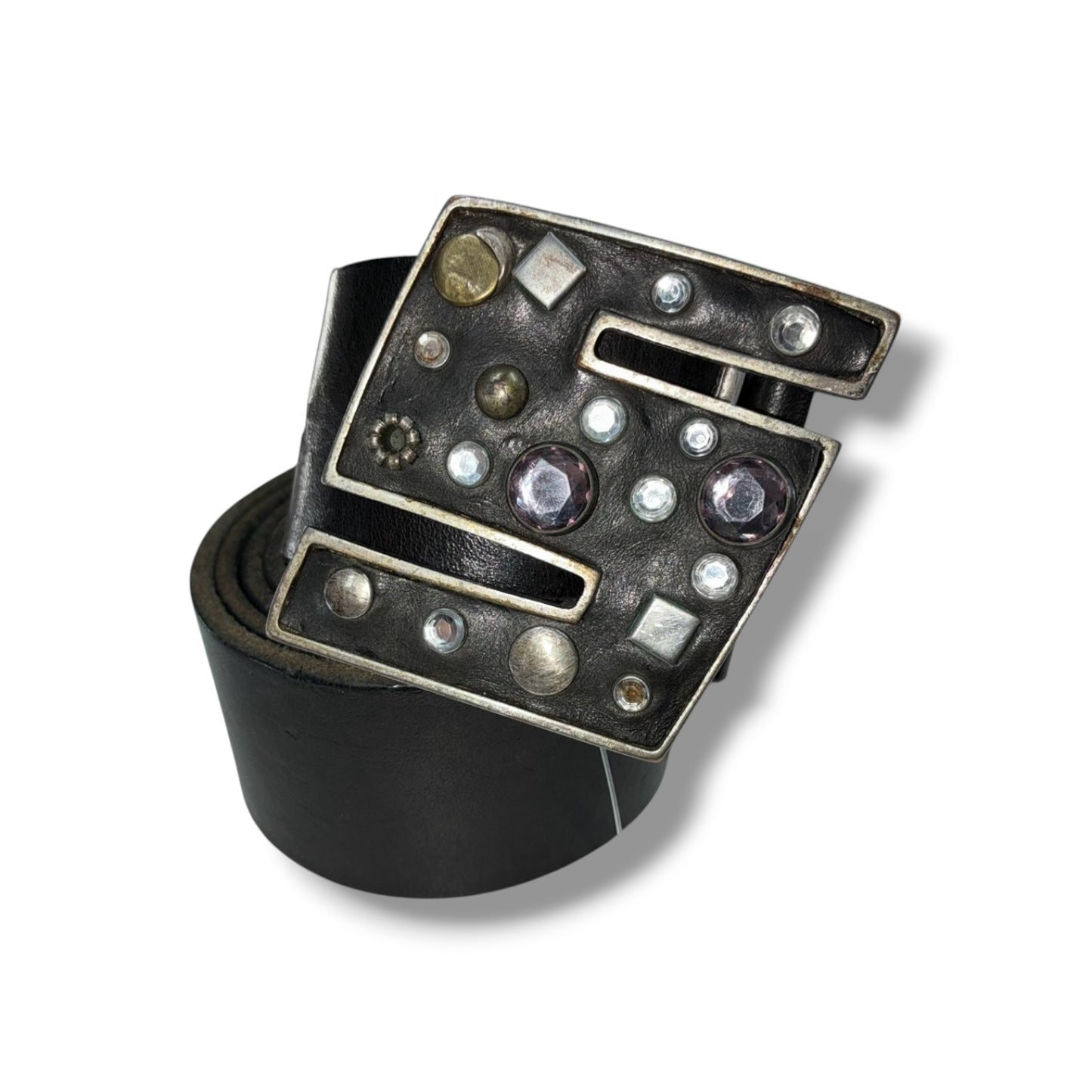 Abstract S Buckle Belt