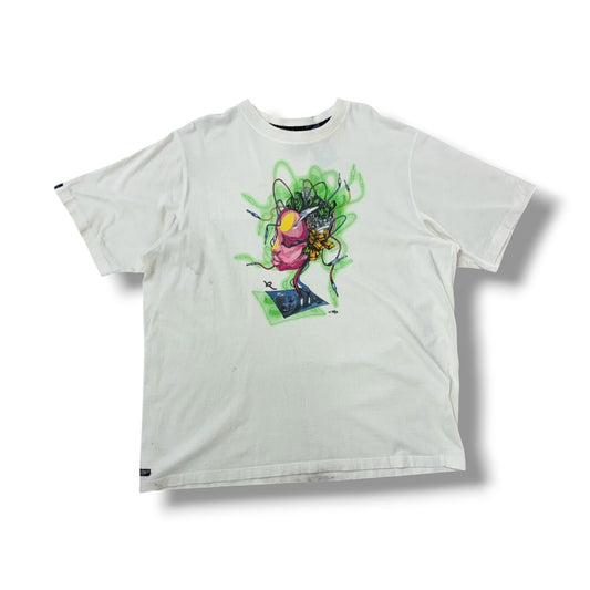 Abstract Cyber Graphic T-Shirt
