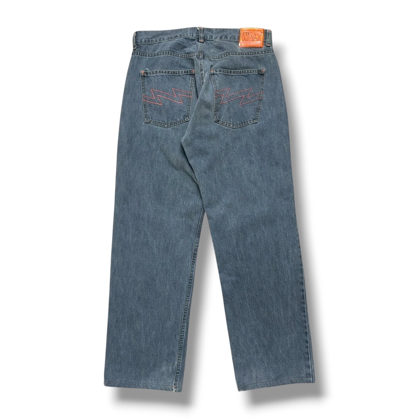 W&LT Light Tint Straight Jeans