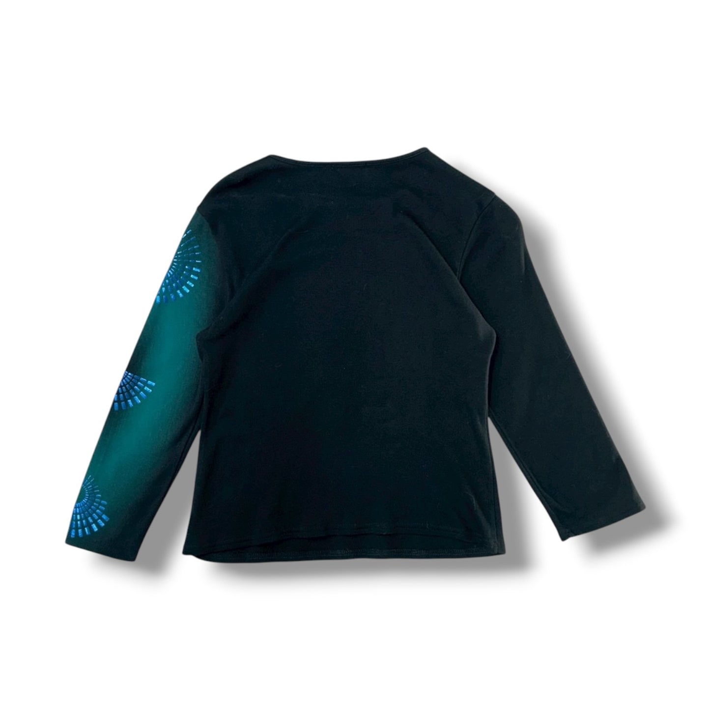 Optical Cyber Graphic Top
