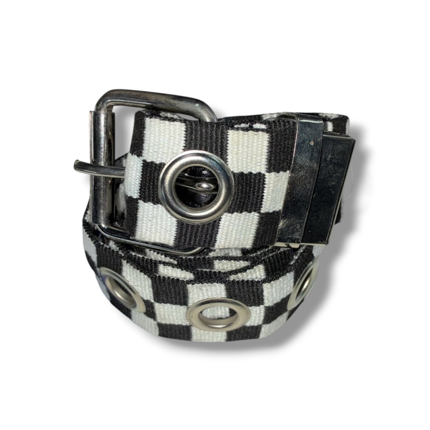 Checkerboard Grommet Belt