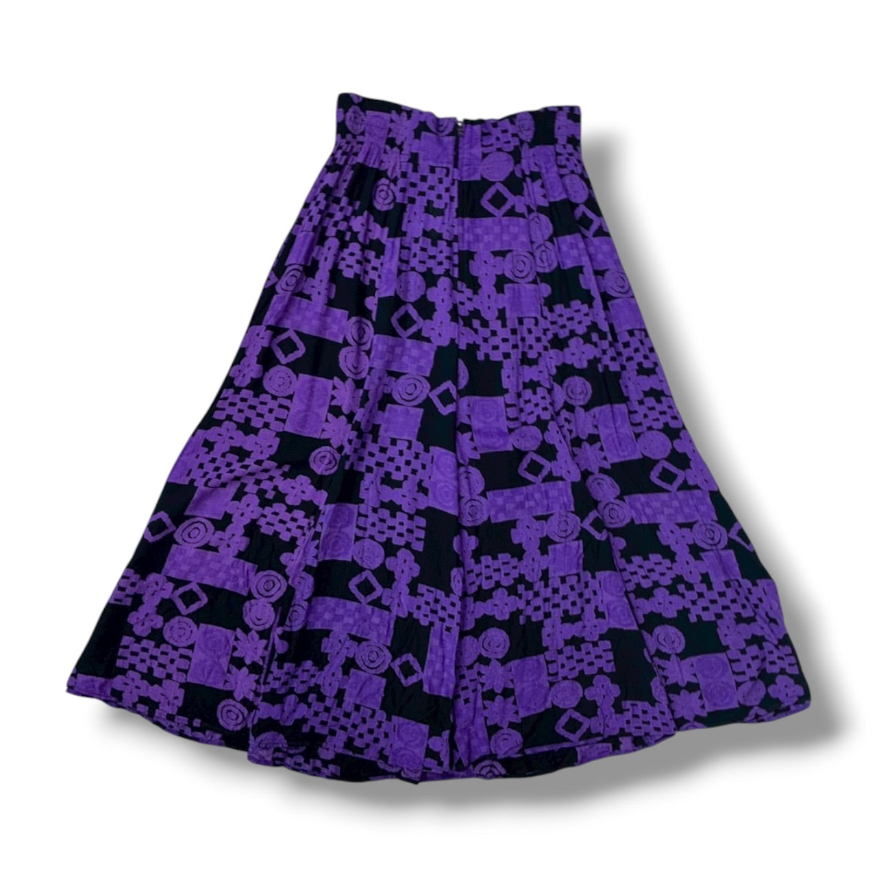 Geometric Maxi Skirt