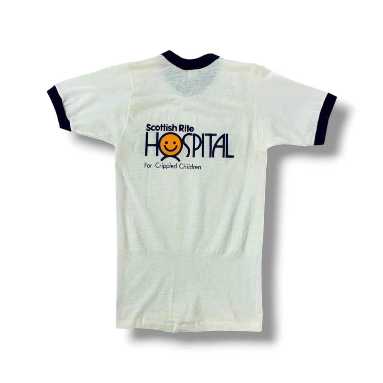 Smiley Face Ringer T-Shirt