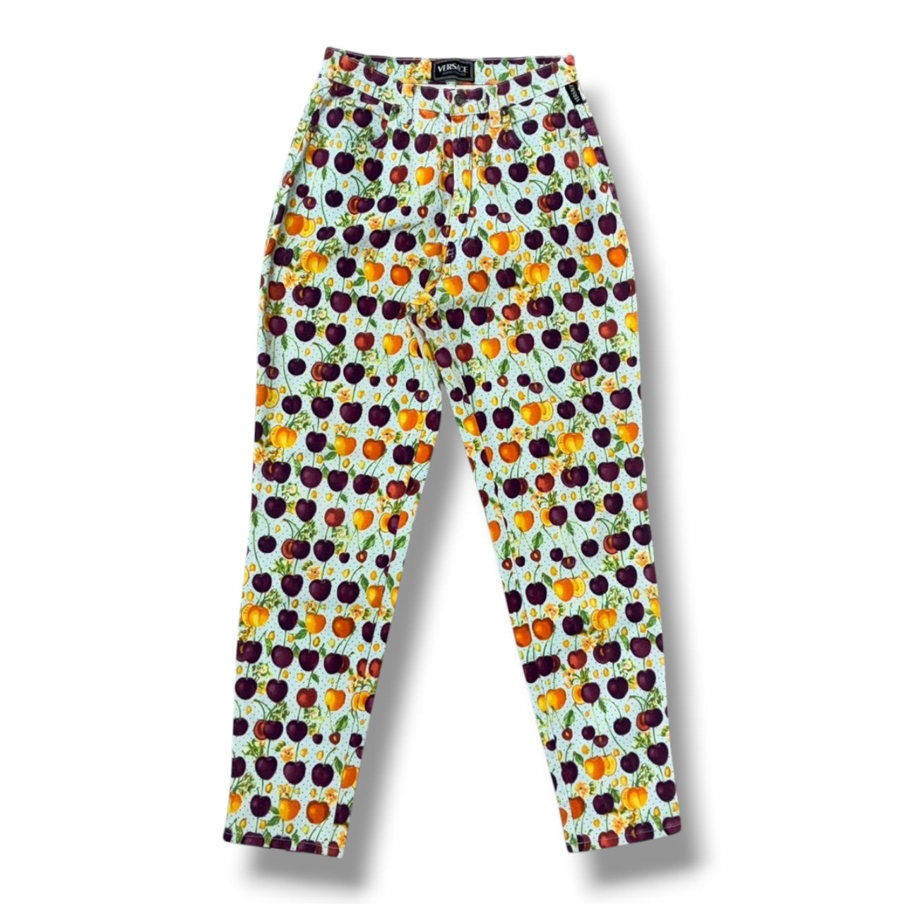 Versace Cherry Pants