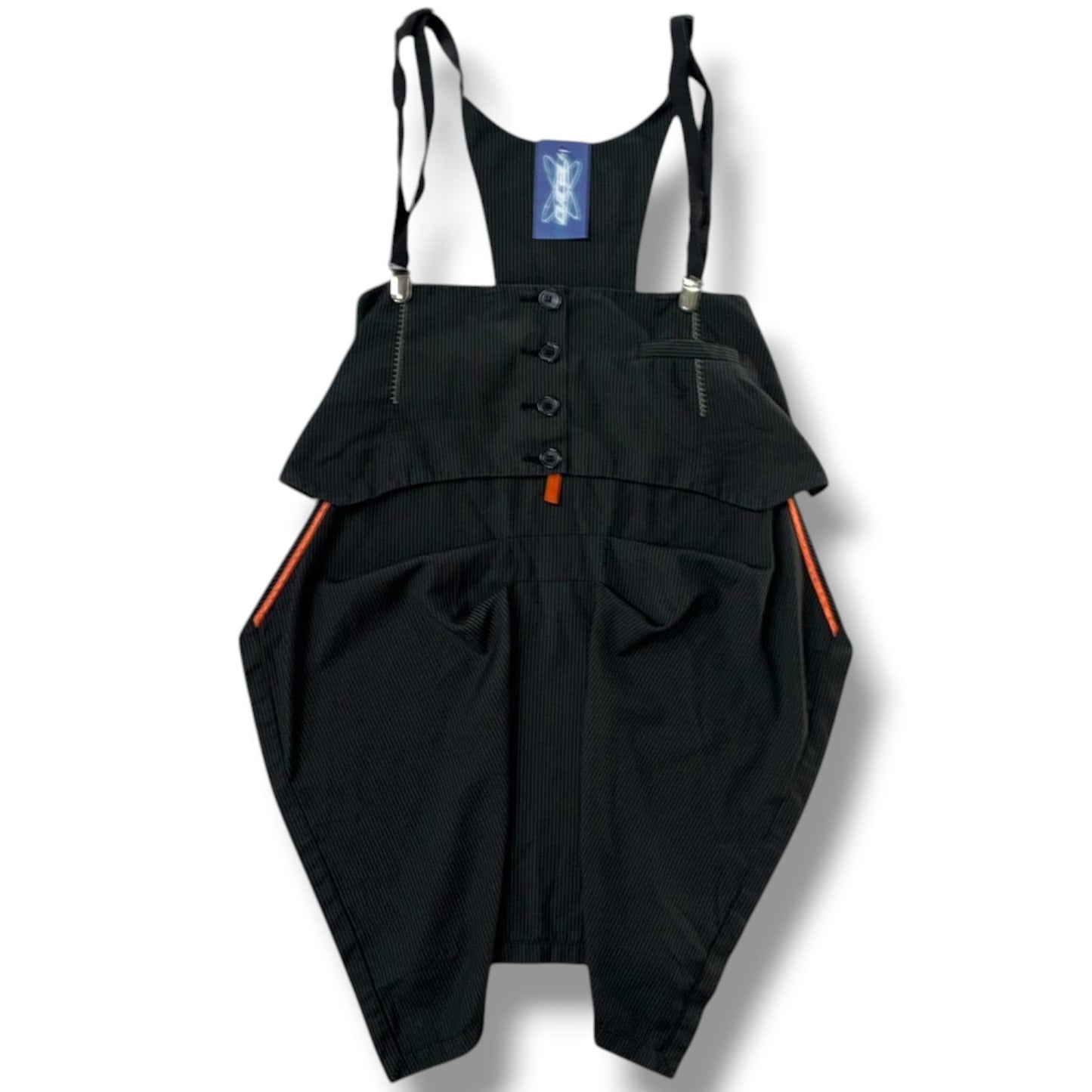 Asymmetric Suspender Top