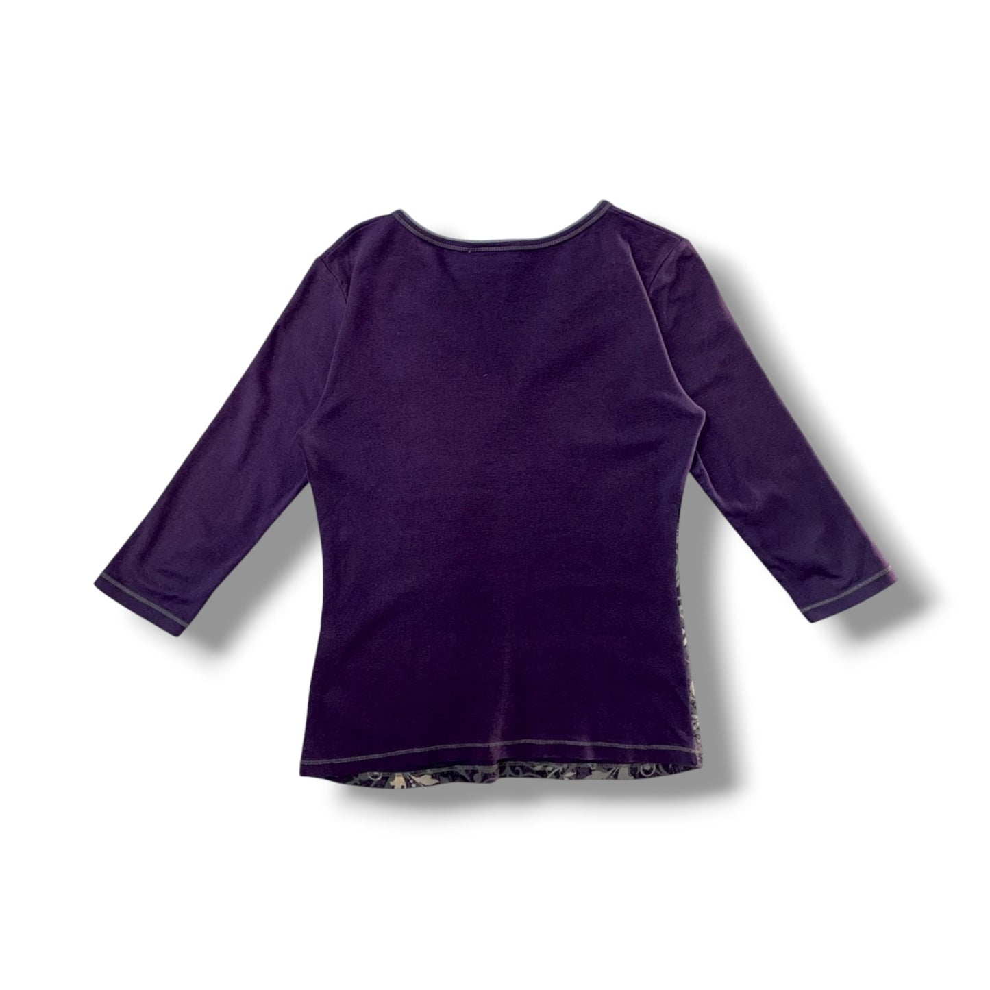 Damask Rhinestones Top