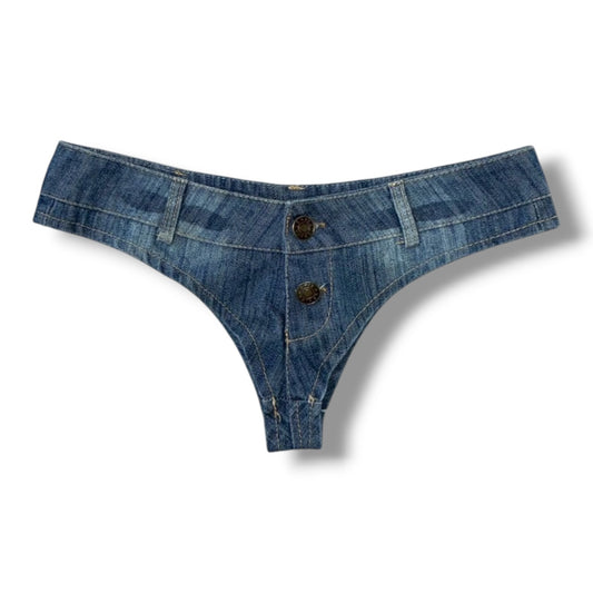 Denim Thong Underwear