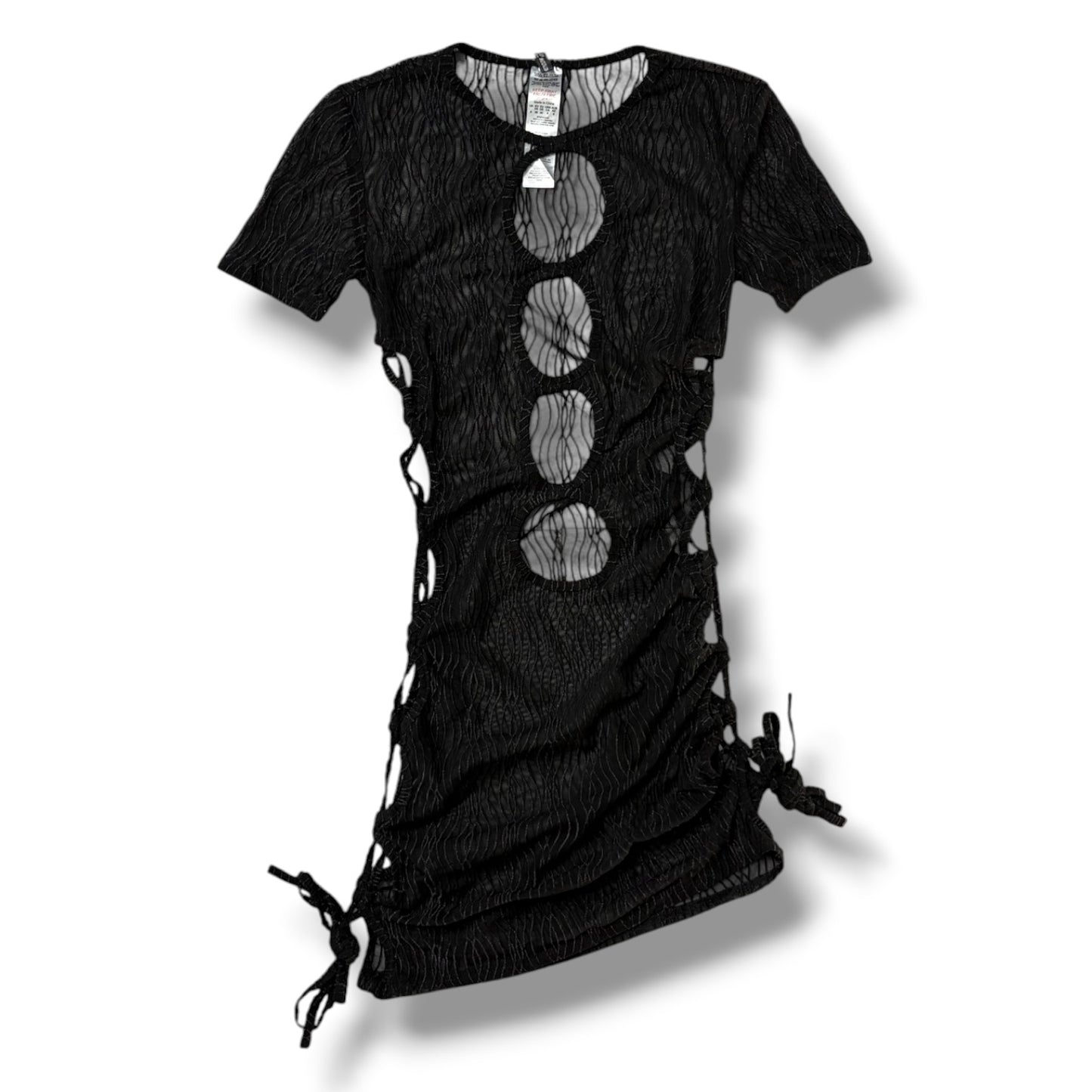 Mesh Cut-Out Dress