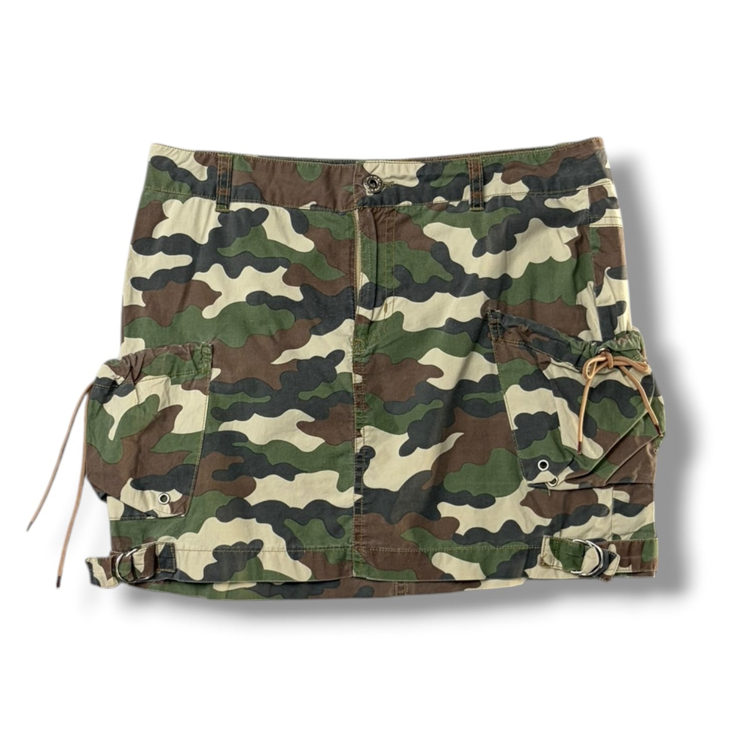 Camo Mini Skirt
