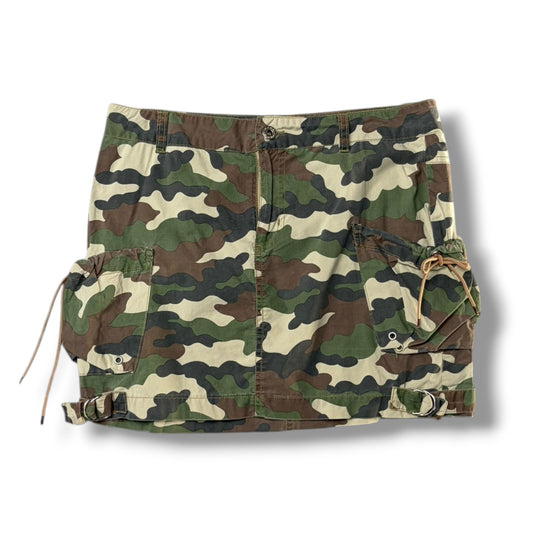 Camo Mini Skirt
