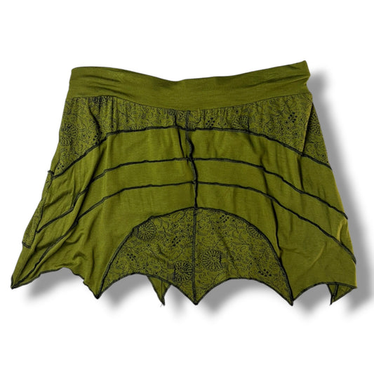 Pixie Cut Patchwork Skirt