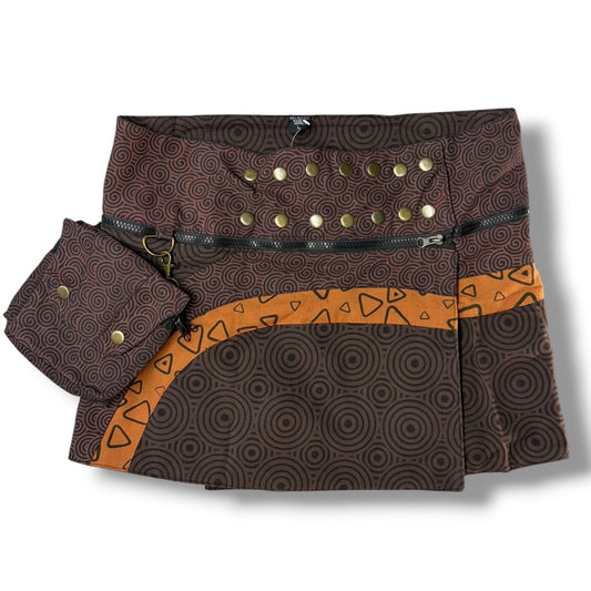 "EXCEPTION" Pixie Wrap Skirt