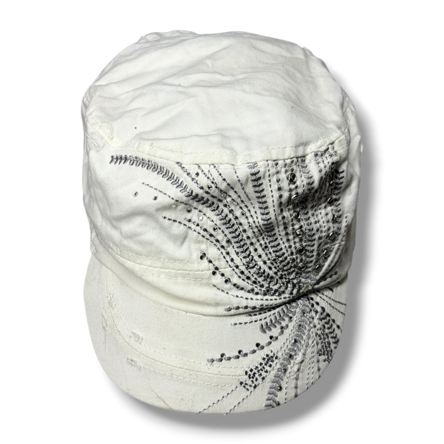 Stitched Work Cap [White]