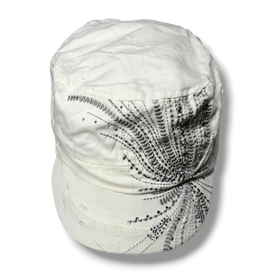 Stitched Work Cap [White]