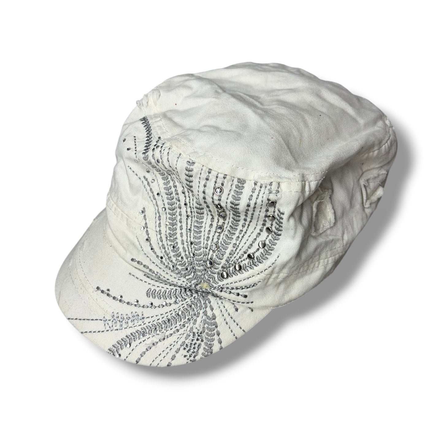 Stitched Work Cap [White]