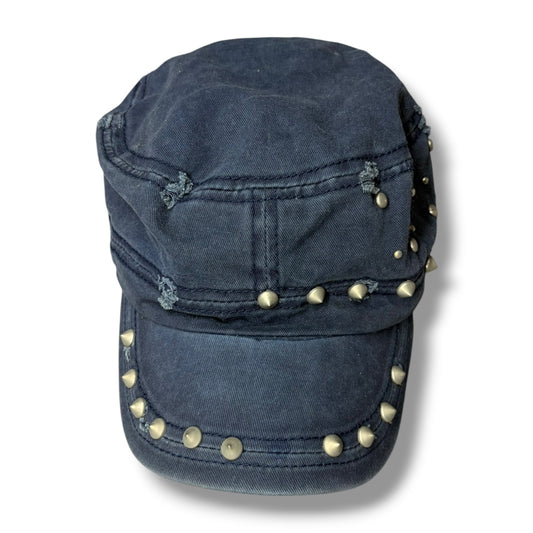 Distressed Denim Work Cap