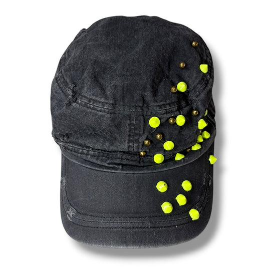 Neon Studded Work Cap