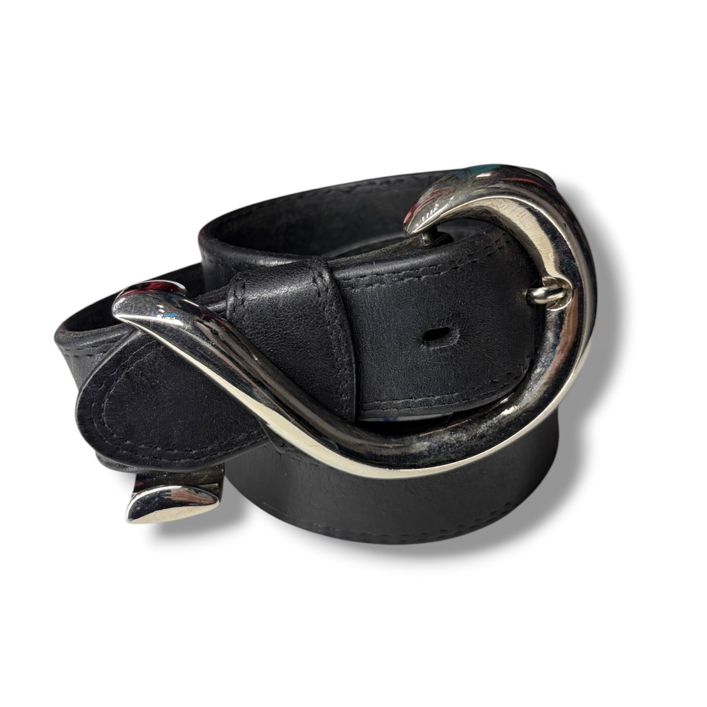 Wave Buckle Belt