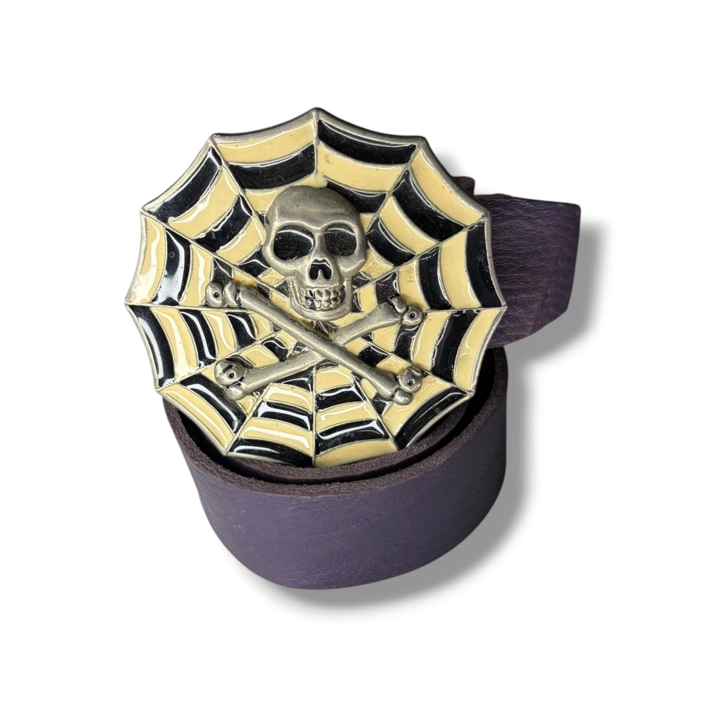 Skull Web Belt