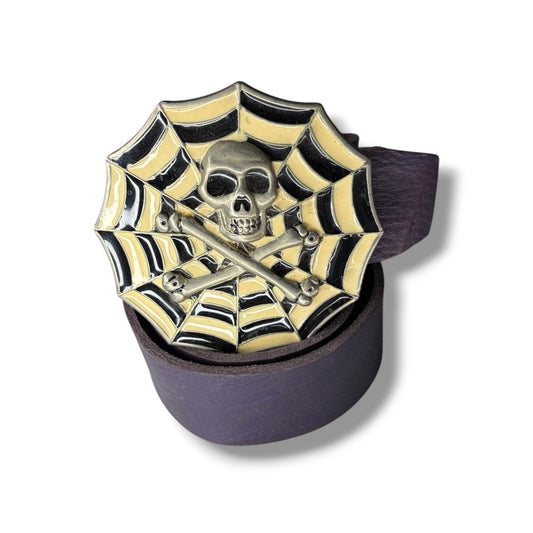 Skull Web Belt