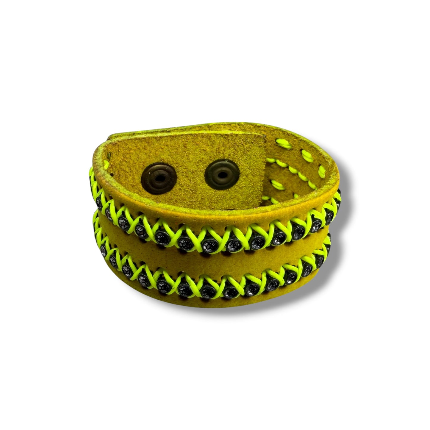 CRYSTAL ROCK BRACELET YELLOW