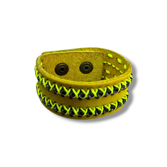 CRYSTAL ROCK BRACELET YELLOW
