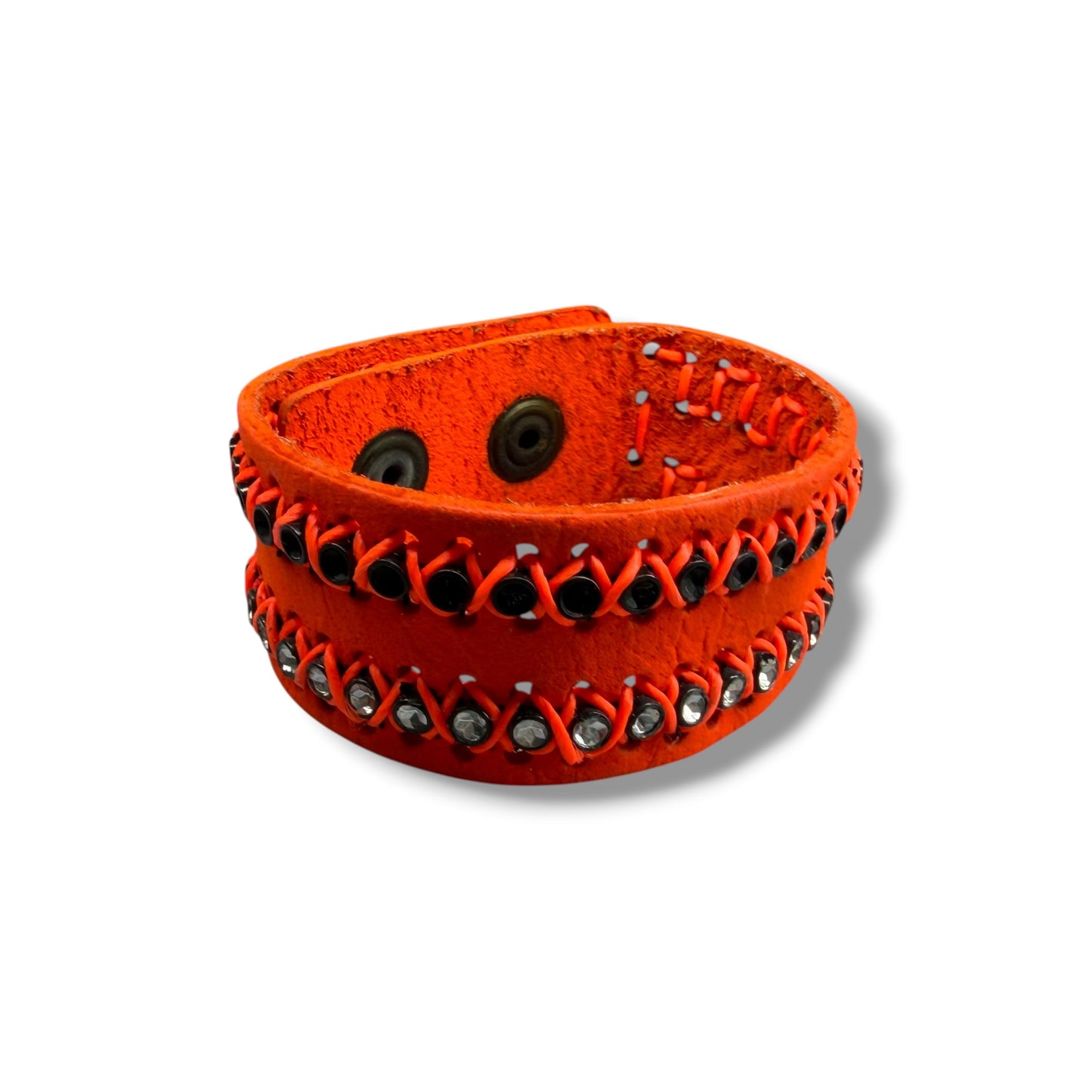 CRYSTAL ROCK BRACELET ORANGE