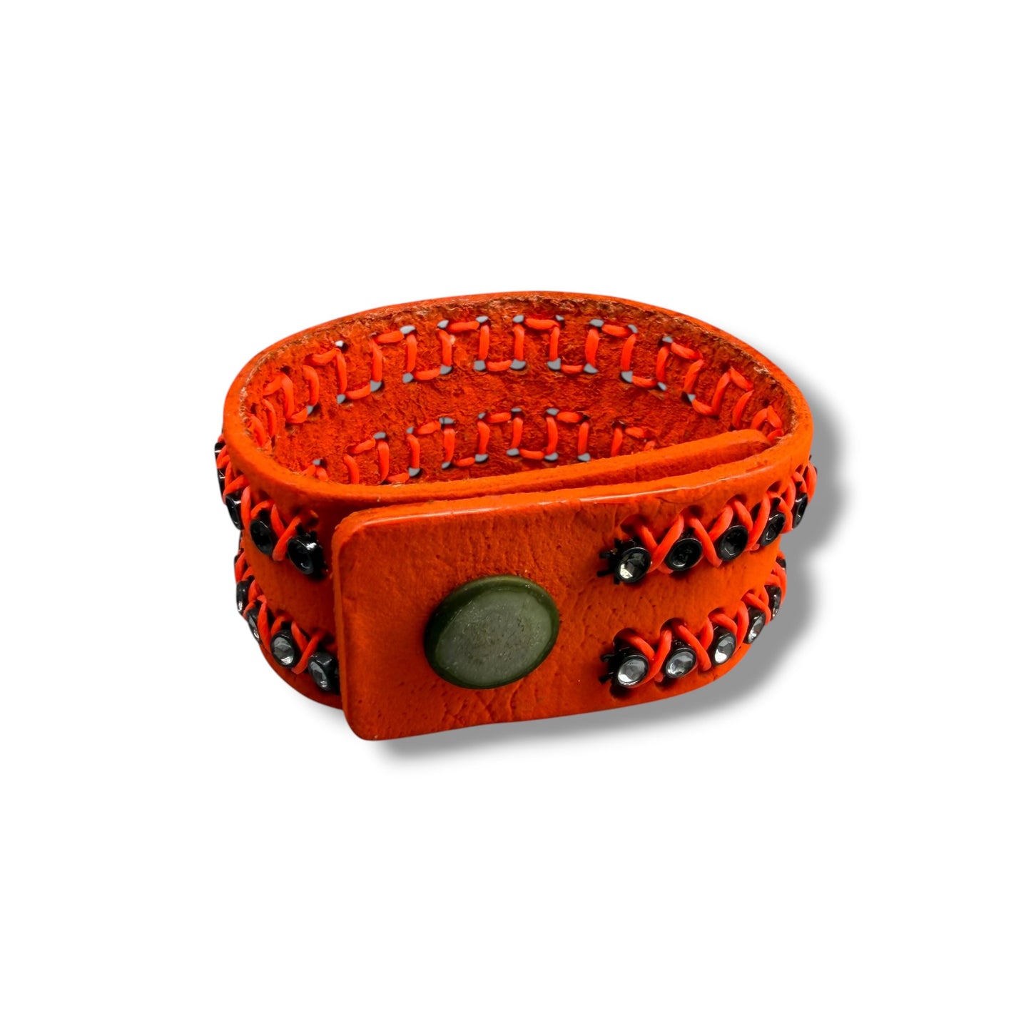 CRYSTAL ROCK BRACELET ORANGE
