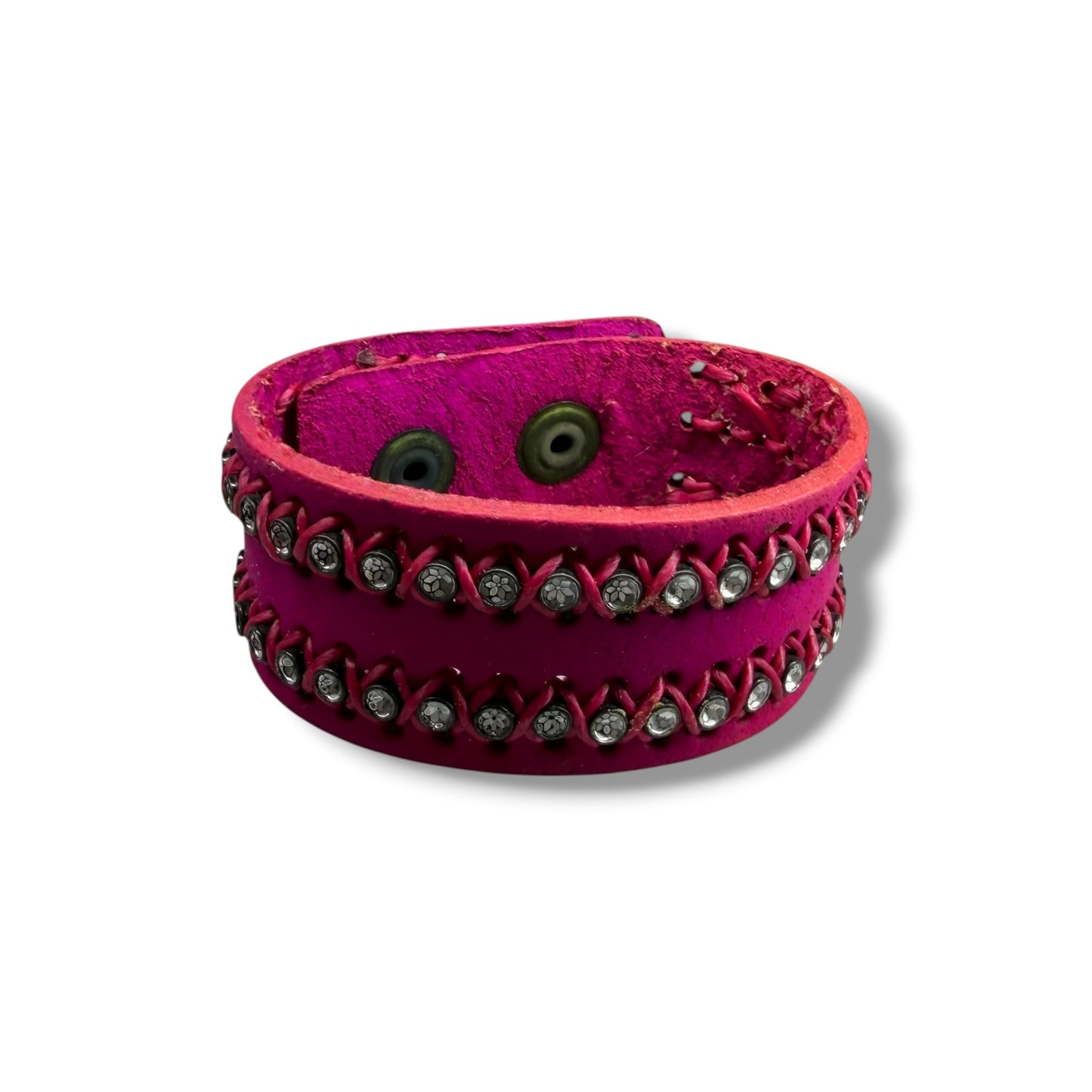CRYSTAL ROCK BRACELET　PURPLE