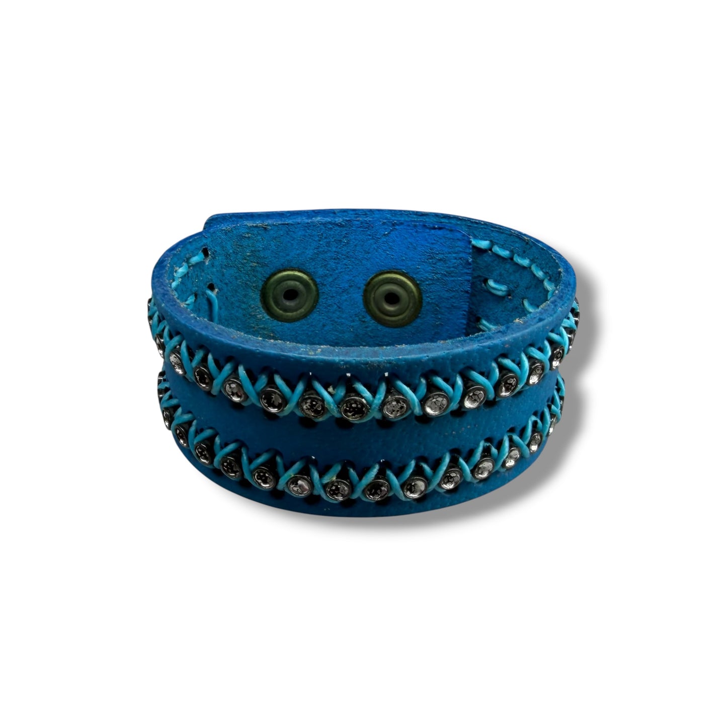 CRYSTAL ROCK BRACELET　BLUE