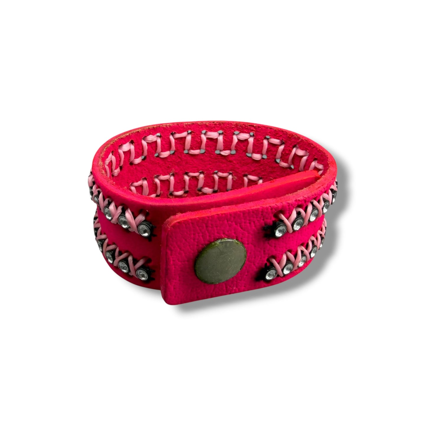 CRYSTAL ROCK BRACELET　PINK