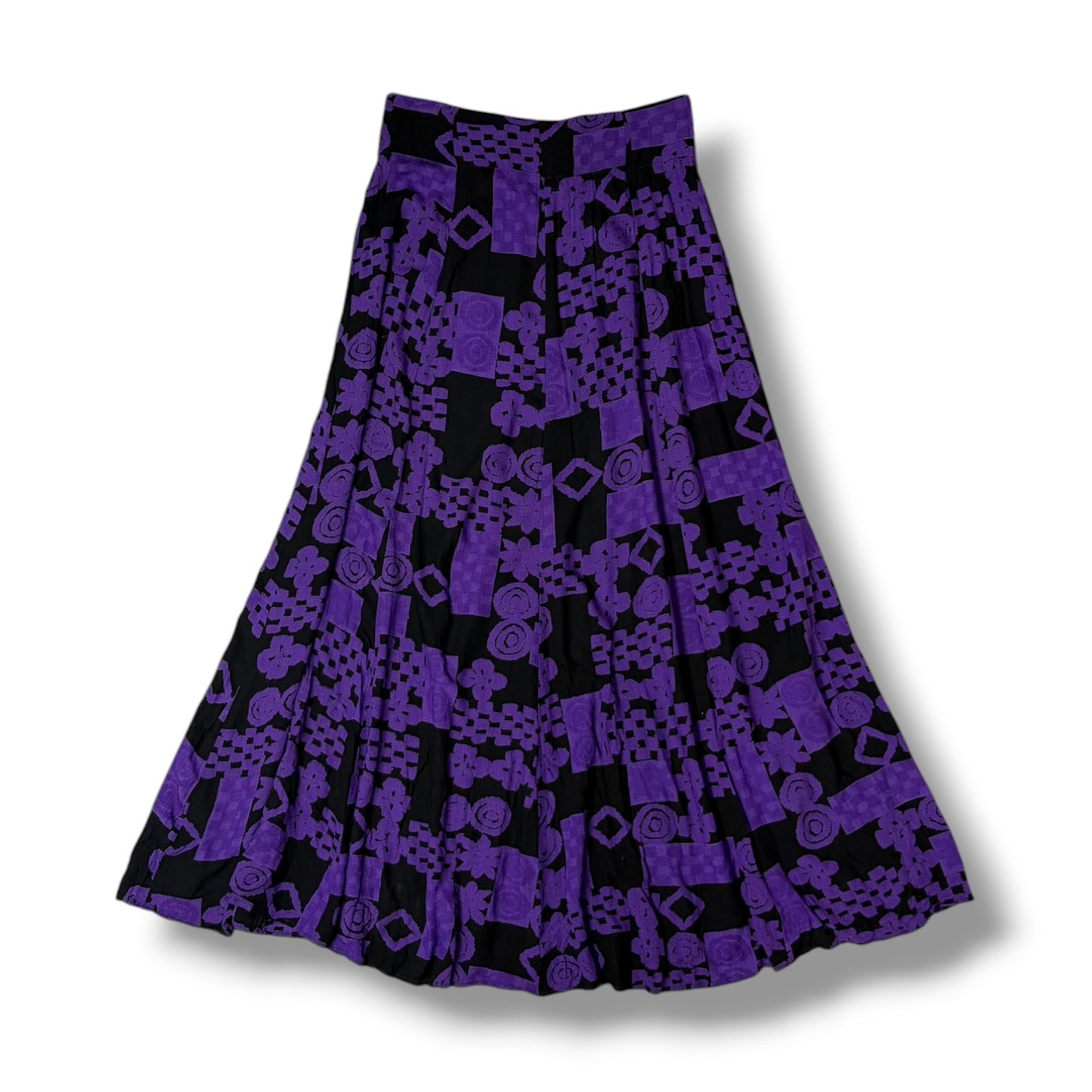 Geometric Maxi Skirt